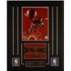 Image 1 : Michael Jordan Bulls 16x20 Custom Display with Piece of Basketball