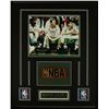 Image 1 : Boston Celtics 16x20 Custom Display with Piece of Basketball