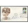 Image 1 : Eddie Robinson Signed 1988 First Day Cover (PA LOA)