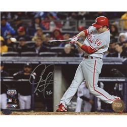 Chase Utley Signed Phillies 8x10 Photo (PAAS COA)