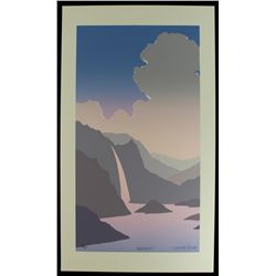 "Reflections" LE Lithograph Signed and Titled by Artist: #70/300 (PA LOA)