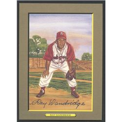 Ray Dandridge Signed LE 5x7 Perez Steele Great Moments HOF Postcard (AR COA)