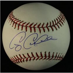 Greg Colbrunn Signed OML Baseball (GA COA)