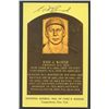Image 1 : Edd Roush (2x) Signed Gold HOF Postcard (AR COA)