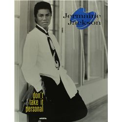 Jermaine Jackson Vintage "Don't Take It Personal" 17x22 Poster