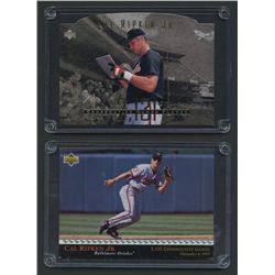 Lot of 2 Cal Ripken Jr. Orioles Limited Edition Upper Deck Jumbo Baseball Cards