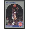 Image 3 : Lot of (2) Joe Dumars Signed Pistons Basketball Cards (GA)