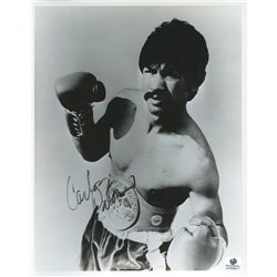 Carlos Palomino Signed 8x10 Photo (GA COA)