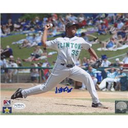 Neftali Feliz Signed 8x10 Photo (JSA)
