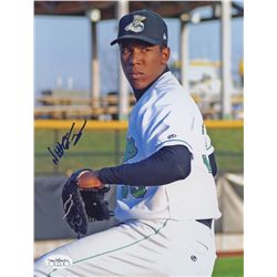 Neftali Feliz Signed 8x10 Photo (JSA)