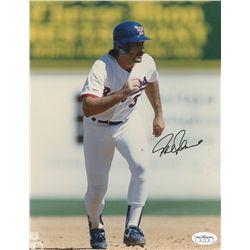 Rafael Palmeiro Signed Rangers 8x10 Photo (JSA)