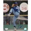 Image 1 : Lee Smith Signed Cubs 8x10 Photo (JSA)