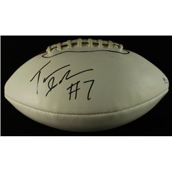 Tarvaris Jackson Signed Football (GA)