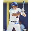 Image 1 : Rafael Palmeiro Signed Rangers 8x10 Photo (JSA)