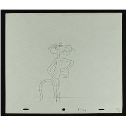 Pink Panther Original Animation Production Drawing (PA LOA)
