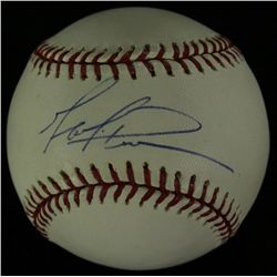 Mark Prior Signed OML Baseball (GA COA)