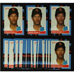 Lot of (25) Roberto Alomar 1988 Donruss Rookie Cards