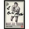 Image 1 : Emile Griffith Signed Boxing Card (GA)