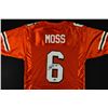 Image 1 : Santana Moss Signed University of Miami Jersey (In The Game COA)