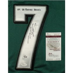 Michael Vick Signed Eagles Jersey: Inscribed "NFL QB Rushing Record" #4/10 (JSA COA)