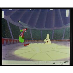 Pink Panther Original Animation Production Cel with Background (PA LOA)