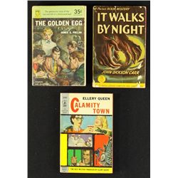 Lot of 3 Vintage 1950s Crime Title Books
