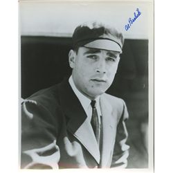 Al Barlick Signed Baseball 8x10 Photo (PA LOA)