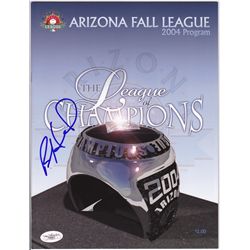 Ryan Howard Signed 2004 Arizona Fall League Program (JSA COA)