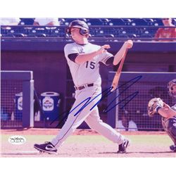 Matt Dominguez Signed Marlins 8x10 Photo: Rare Original AFL Photo (JSA)