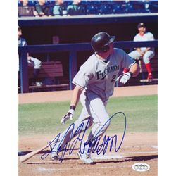 Logan Morrison Signed Marlins 8x10 Photo: Rare Original AFL Photo (JSA)