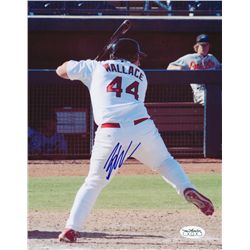 Brett Wallace Signed Cardinals 8x10 Photo: Rare Original AFL Photo (JSA)