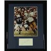 Image 1 : Ted Hendricks Signed Custom Framed 11x14 Display (PA LOA)