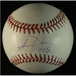 Wade Davis Signed OML Baseball (PA LOA)
