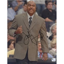 John Thompson Jr. Signed Georgetown 8x10 Photo (GA COA)