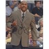 Image 1 : John Thompson Jr. Signed Georgetown 8x10 Photo (GA COA)