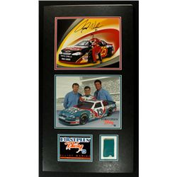Jerry Nadeau NASCAR 14x26 Custom Display Piece with Sheet Metal