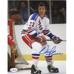 Nick Fotiu Signed Rangers 8x10 Photo (In The Game COA)