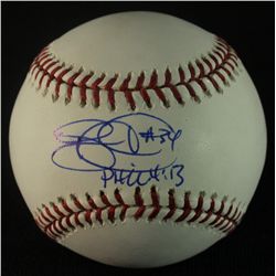 Tony Clark Signed OML Baseball (AR COA)