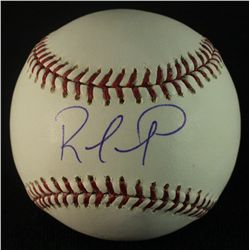 Rafael Furcal Signed OML Baseball (AR COA)