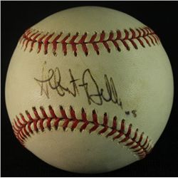 Albert Belle Signed ONL Baseball (AR COA)