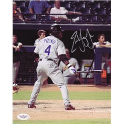 Eric Young Jr. Signed Rockies 8x10 Photo: Rare Original AFL Photo (JSA COA)