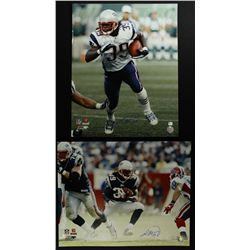 Lot of (2) Laurence Maroney Signed 16x20 Photos (GA COA)