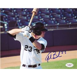 Gordon Beckham Signed White Sox 8x10 Photo: Rare Original AFL Photo (JSA COA)