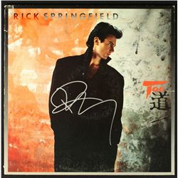 Rick Springfield Signed LP Record: "Tao" (PAAS COA)