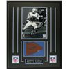 Image 1 : Johnny Unitas Colts 16x20 Custom Display with Piece of Football