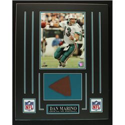 Dan Marino Dolphins 16x20 Custom Display with Piece of Football