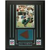 Image 1 : Dan Marino Dolphins 16x20 Custom Display with Piece of Football