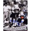 Image 1 : Cliff Branch Signed Raiders 8x10 Photo (SOP COA)