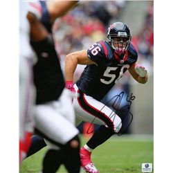 Brian Cushing Signed Texans 8x10 Photo (GA COA)
