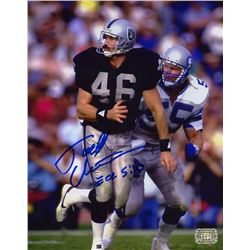 Todd Christensen Signed Raiders 8x10 Photo (AAA COA)